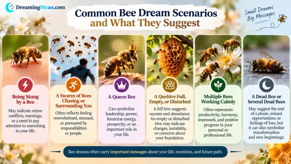 Bees in Your Dream Meaning