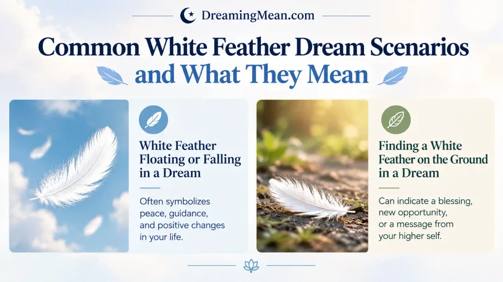 White Feather Dream Meaning