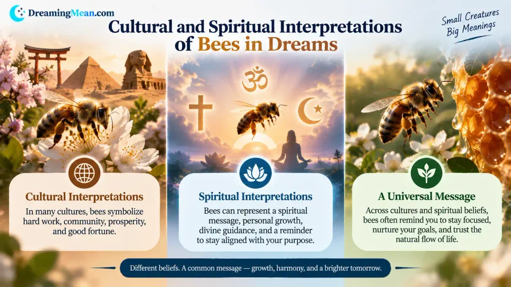 Bees in Your Dream Meaning
