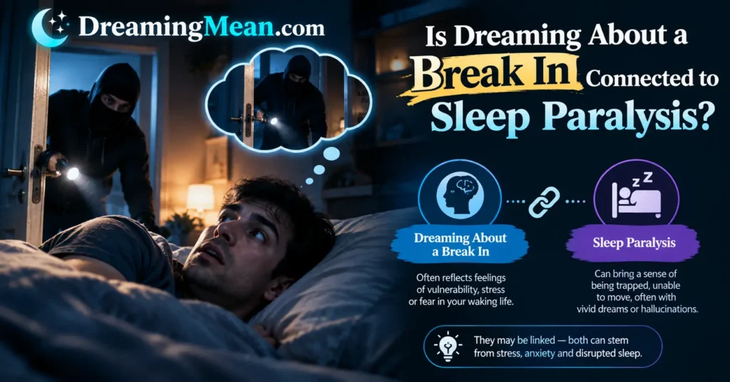 Dream Meaning Breaking Into a House