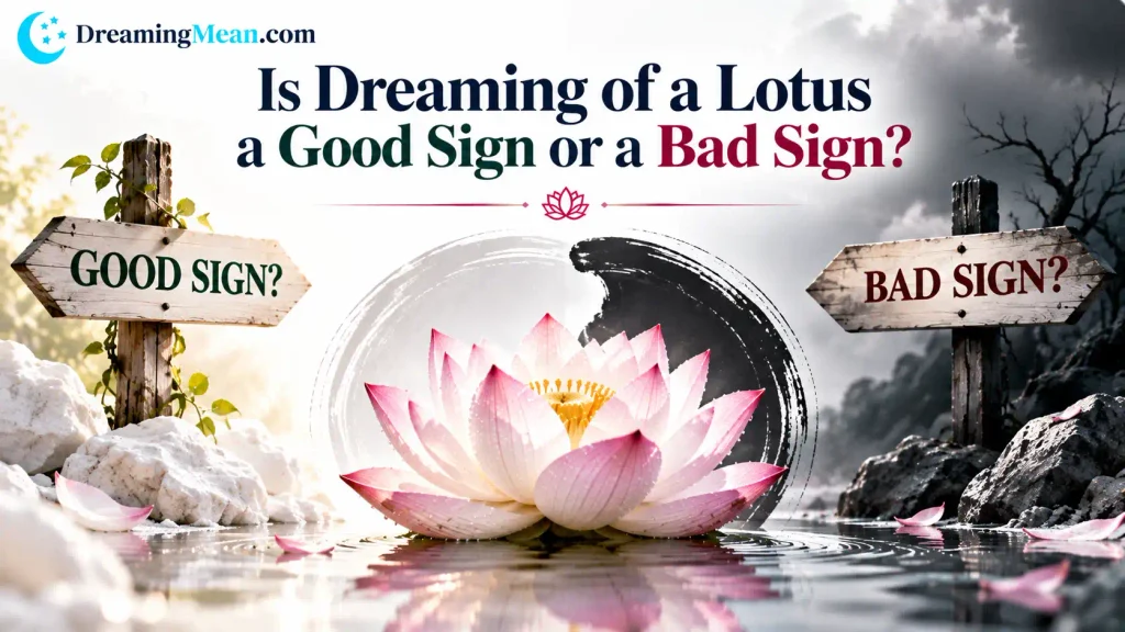 Lotus Flower Dream Meaning