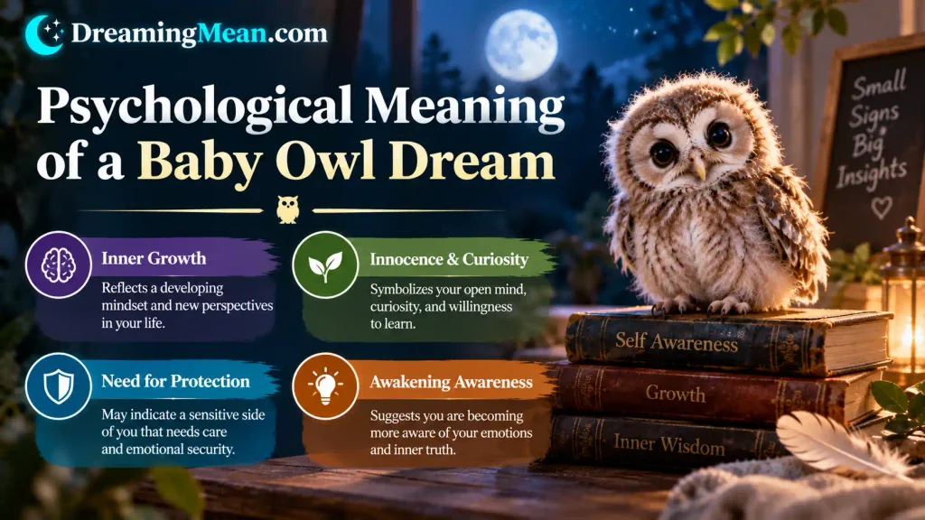 Baby Owl in Dream Meaning
