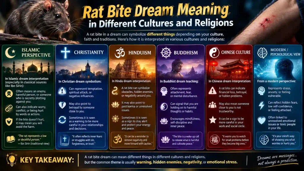 Rat Bite Dream Meaning