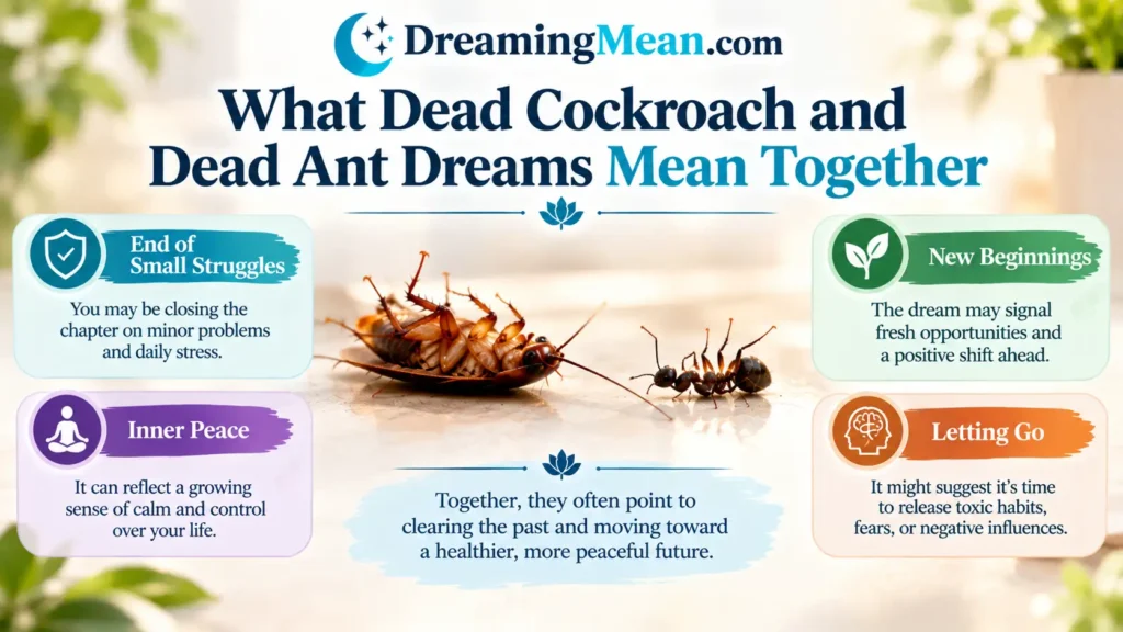 Dead Cockroach Dream Meaning