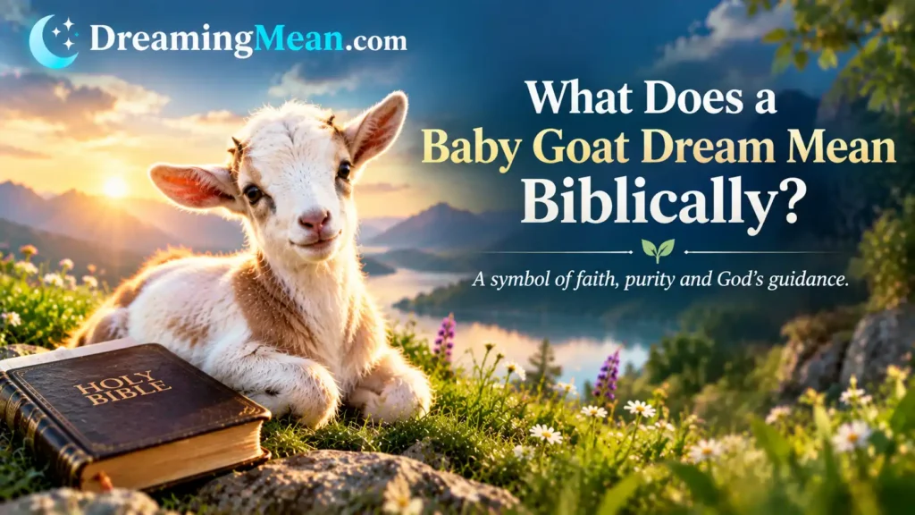 Baby Goat in Dream Meaning