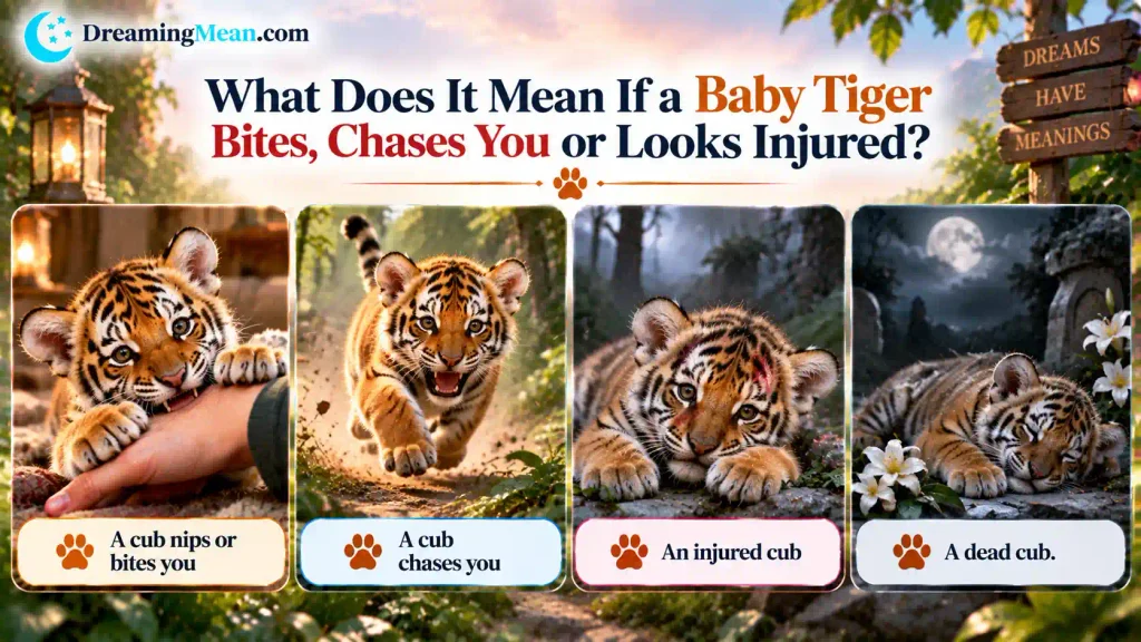Baby Tiger Dream Meaning