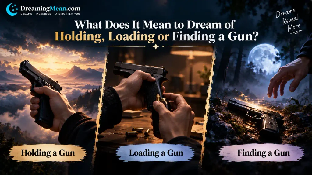 Gun in a Dream Meaning