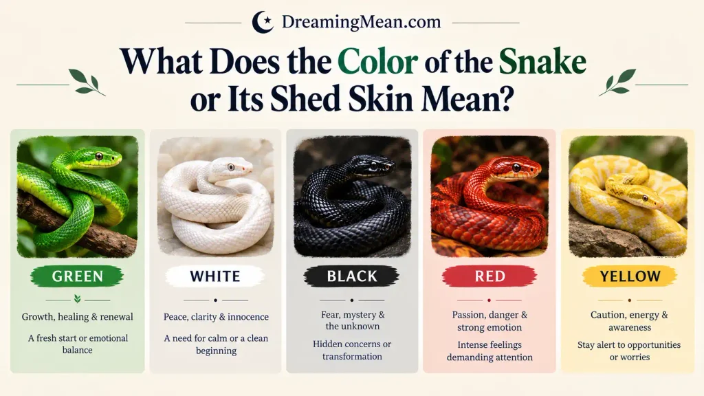 Snake Shedding Skin Dream Meaning