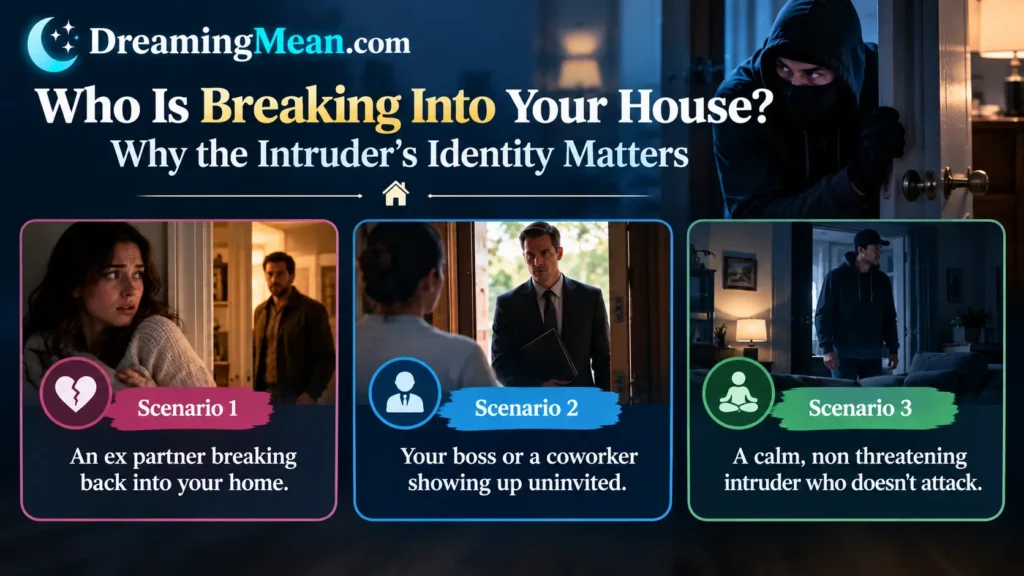 Dream Meaning Breaking Into a House