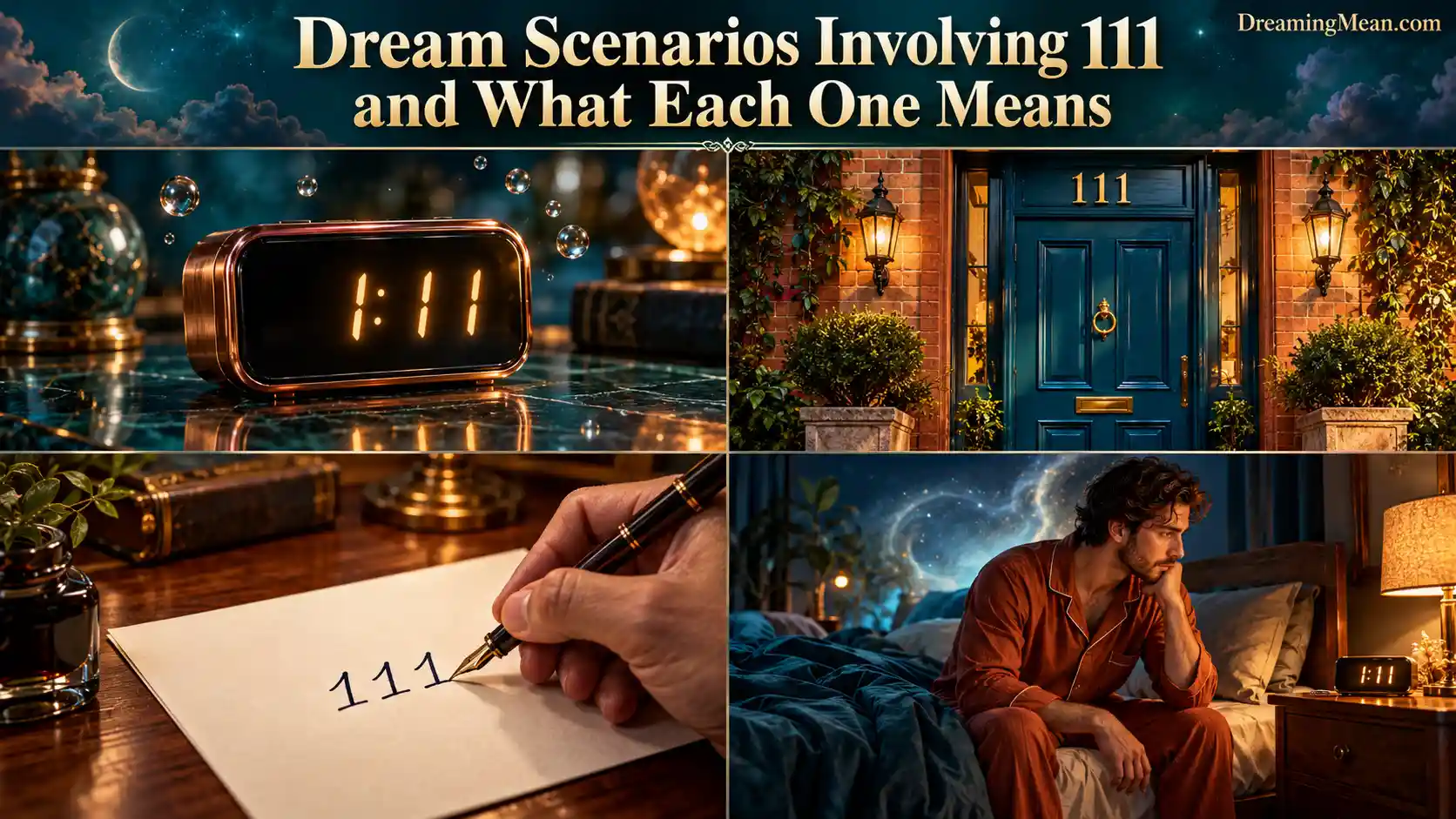 Seeing 111 in Dream Meaning